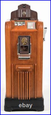 5¢ Bell Fruit Jennings Console Slot Machine