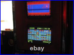 5 Cent Coin Operated Keno Slot Machine Pair