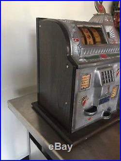 5 Cent Mills Rockola Conversion Front 1920's Slot Machine Rock-OLa