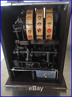5 Cent Mills Rockola Conversion Front 1920's Slot Machine Rock-OLa