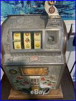 5 Cent Pace Vintage Slot Machine Serial #93969 (Unrestored Condition)