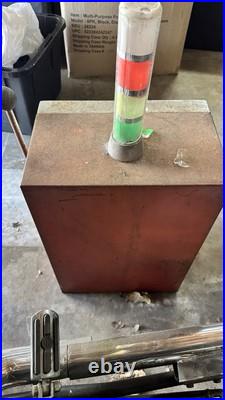 5 Cent Space Jet Bell Light Up Slot Machine Vintage