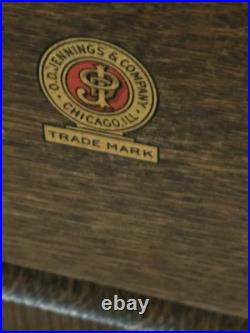 5¢ Jennings Mints Of Quality Slot Machine WithMint Vendor Read Our Description