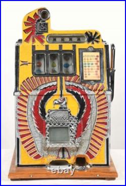 5¢ Mills Novelty War Eagle Slot Machine
