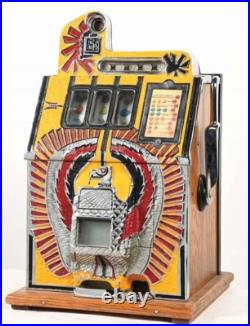 5¢ Mills Novelty War Eagle Slot Machine
