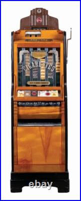 5¢ O. D. Jennings Ciga-Rola Floor Model Slot Machine