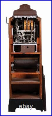 5¢ O. D. Jennings Ciga-Rola Floor Model Slot Machine