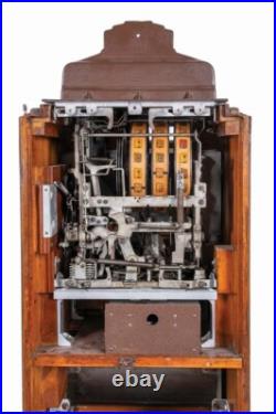 5¢ O. D. Jennings Ciga-Rola Floor Model Slot Machine