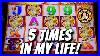 5 Times In My Life 5 Coins On Buffalo Gold Slot Machines