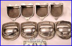 8 Lot vintage Nickel Cast Iron Slot Machine COIN TRAY Receiver Vending Arcade op