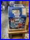 ANTIQUE 1930s MiLLS Castle Front 5 Cent Nickel Slot Machine Coin Operated Sign
