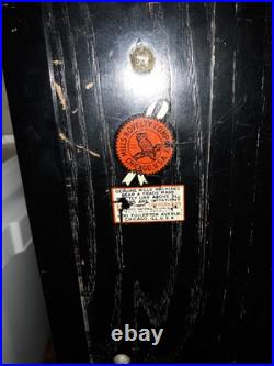ANTIQUE MILLS BLACK CHERRY SLOT MICHINE 5c WORKS 1930s-40s VINTAGE