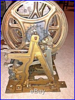 ANTIQUE MILLS NICKLE SLOT MACHINE 1948 Mills Hightop Good Working Condition