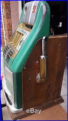 Antique -mills Token Bell- 5 Cent Slot Machine