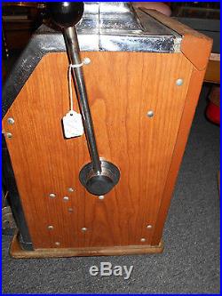 Antique Original 1930-40 Jennings Nevada Club 5 Cent Slot Machine