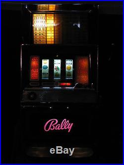 Antique Vintage Bally's Slot Machine' (clean And In Good Shape!)