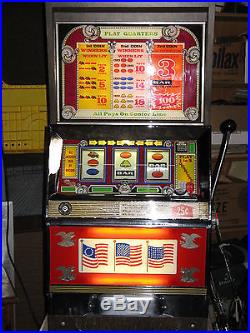 Antique Vintage Bally's Slot Machine' (clean And In Great Shape!)