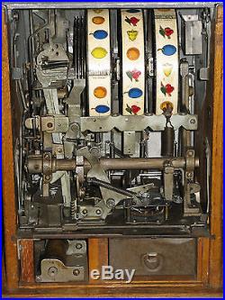 ANTIQUE VINTAGE MILLS WAR EAGLE SLOT MACHINE' (ORIGINAL 1930s) (NICE SHAPE!)