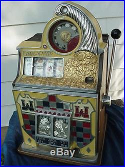 Antique Watling Roll A Top Slot Machine