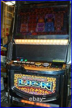 ARUZE Slot Machine with Lion Ultra Stack Game CASINO FUN FOR YOUR HOME