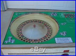 Acme Bally Rollette Electromechanical Payout Roulette Slot Machine early 1960s