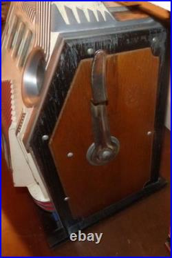 Antique 1930's Pace Manufacturing Co. Kitty 5 Cent Slot Machine