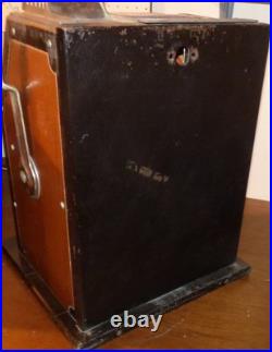 Antique 1930's Pace Manufacturing Co. Kitty 5 Cent Slot Machine