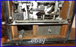 Antique 1930's Pace Manufacturing Co. Kitty 5 Cent Slot Machine