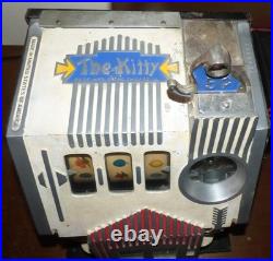 Antique 1930's Pace Manufacturing Co. Kitty 5 Cent Slot Machine