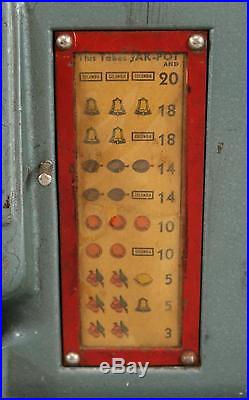 Antique 1930s Groetchen, Columbia, 5-Cent, Payout Slot Machine, No Reserve