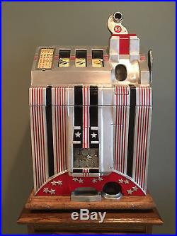Antique 1931 Mills Skyscraper Slot Machine
