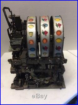 Antique 1940's Mills Black Cherry 5 Cent Slot Machine Restoration Project