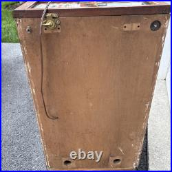Antique 1941 O. D. Jennings Silver Moon 5 Cent Console Slot Machine Restoration
