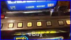 Antique 1986 Igt Players Edge 25 Cent Draw Poker Working Slot Machine