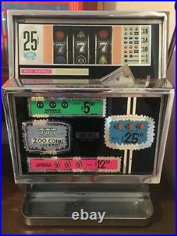Antique 25 cent slot machine