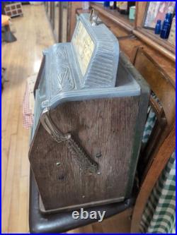 Antique 5 Cent Caille Brothers Superior Bell Slot Machine