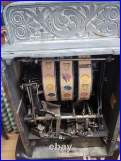 Antique 5 Cent Caille Brothers Superior Bell Slot Machine