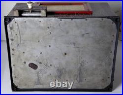 Antique 5 Cent Cigarette Slot Machine Royal Flush Trade Stimulator Groetchen