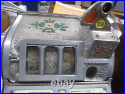 Antique 5 Cent Mills Slot Machine (Works)