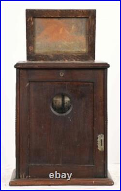 Antique 5¢ Mills Novelty Upright Perfection Cardtrade Stimulator