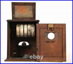 Antique 5¢ Mills Novelty Upright Perfection Cardtrade Stimulator