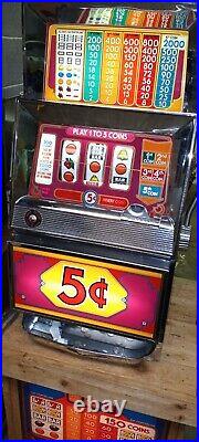 Antique Bally Nickel Slot Machine