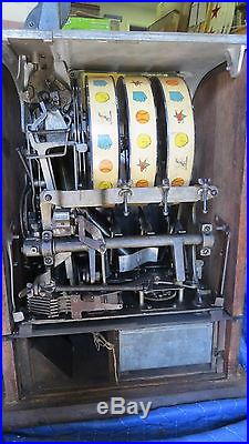 Antique Baseball Mills Slot Machine Patent date 1911- May 28, 1912