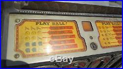 Antique Baseball Mills Slot Machine Patent date 1911- May 28, 1912