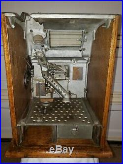 Antique Bill Durham Jennings Vintage Slot Machine One Cent Penny Free Shipping