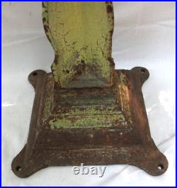 Antique Cast Iron Coin Op Machine Stand c. 1900 1910