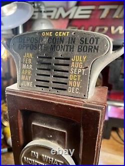 Antique Coin Slot Machine/scale Part