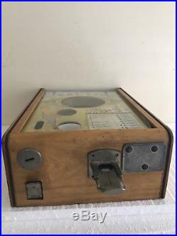 Antique Goal Line Game Exhibit Supply Arcade Coin Op Trade Simulator 1935 Repair