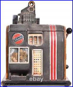 Antique Groetchen 1 Cent Columbia Slot Machine