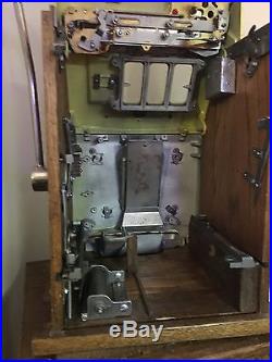 Antique High Top Mills 1940's Wild Deuce Slot Machine $1.00